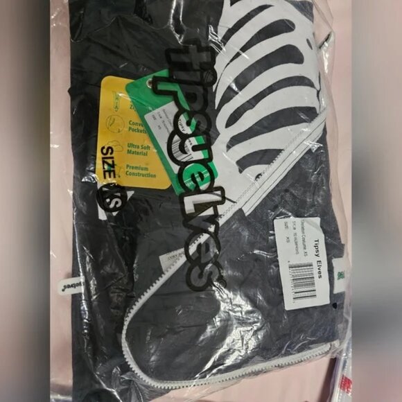 NWT Skeleton Zip Up Onsie. Day Of The Dead - Picture 5 of 8